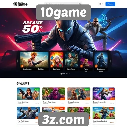 Interface do usuário do 10game é modernizada