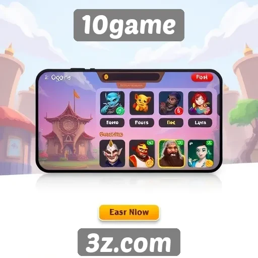 Melhorias na interface do usuário do 10game